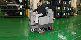 Ride-On Floor Scrubbers