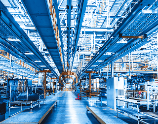 A warehouse facility